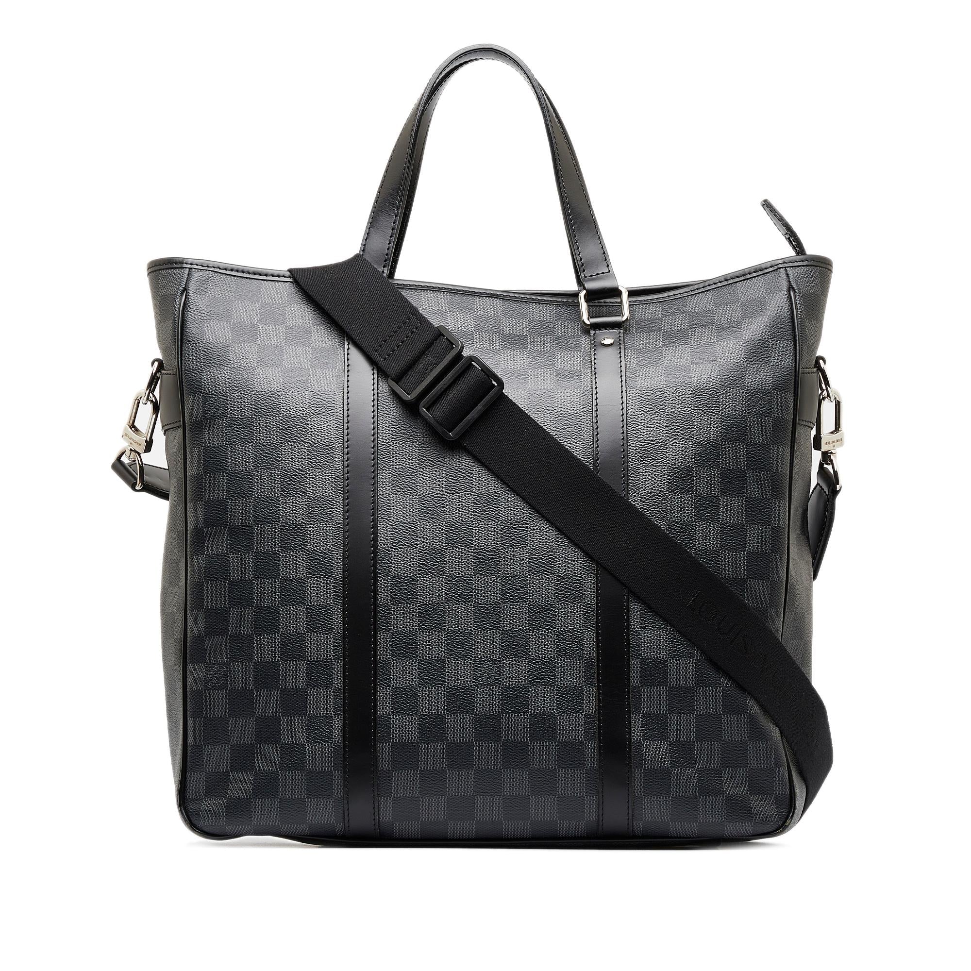 Louis Vuitton Damier Graphite Tadao PM (SHG-Ptb3QR)