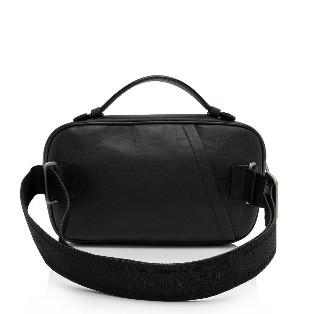 Louis Vuitton Damier Infini Leather Ambler Belt Bag (SHF-nRDcnJ)