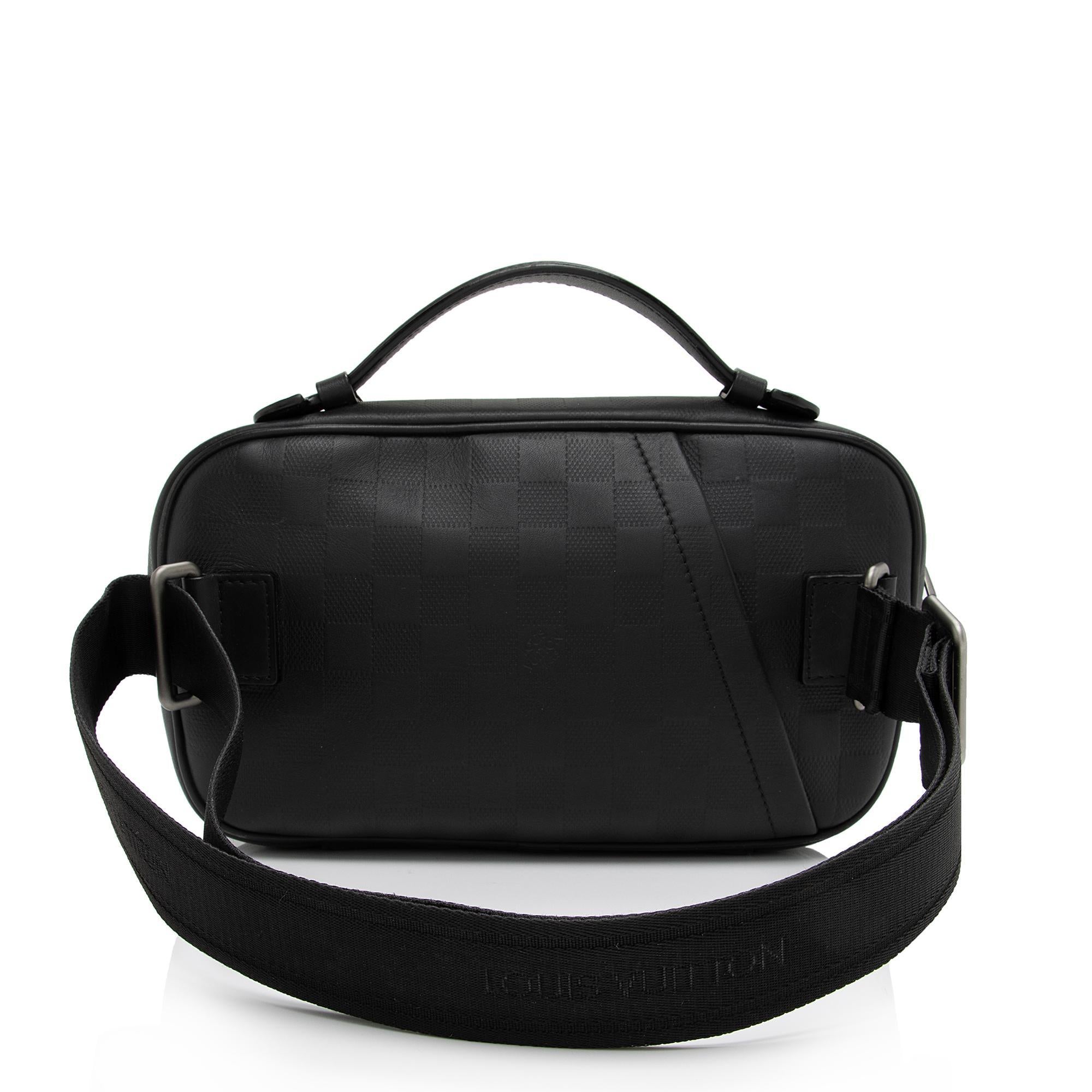 Louis Vuitton Damier Infini Leather Ambler Belt Bag (SHF-nRDcnJ)
