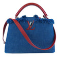 Louis Vuitton Denim Capucines PM (SHG-nC7anU)