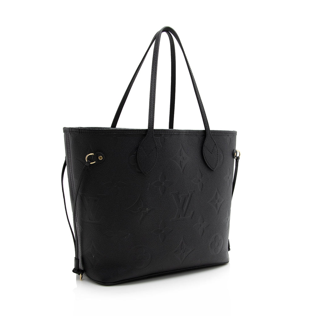 Louis Vuitton Empreinte Giant Monogram Neverfull MM Tote (SHF-22553)
