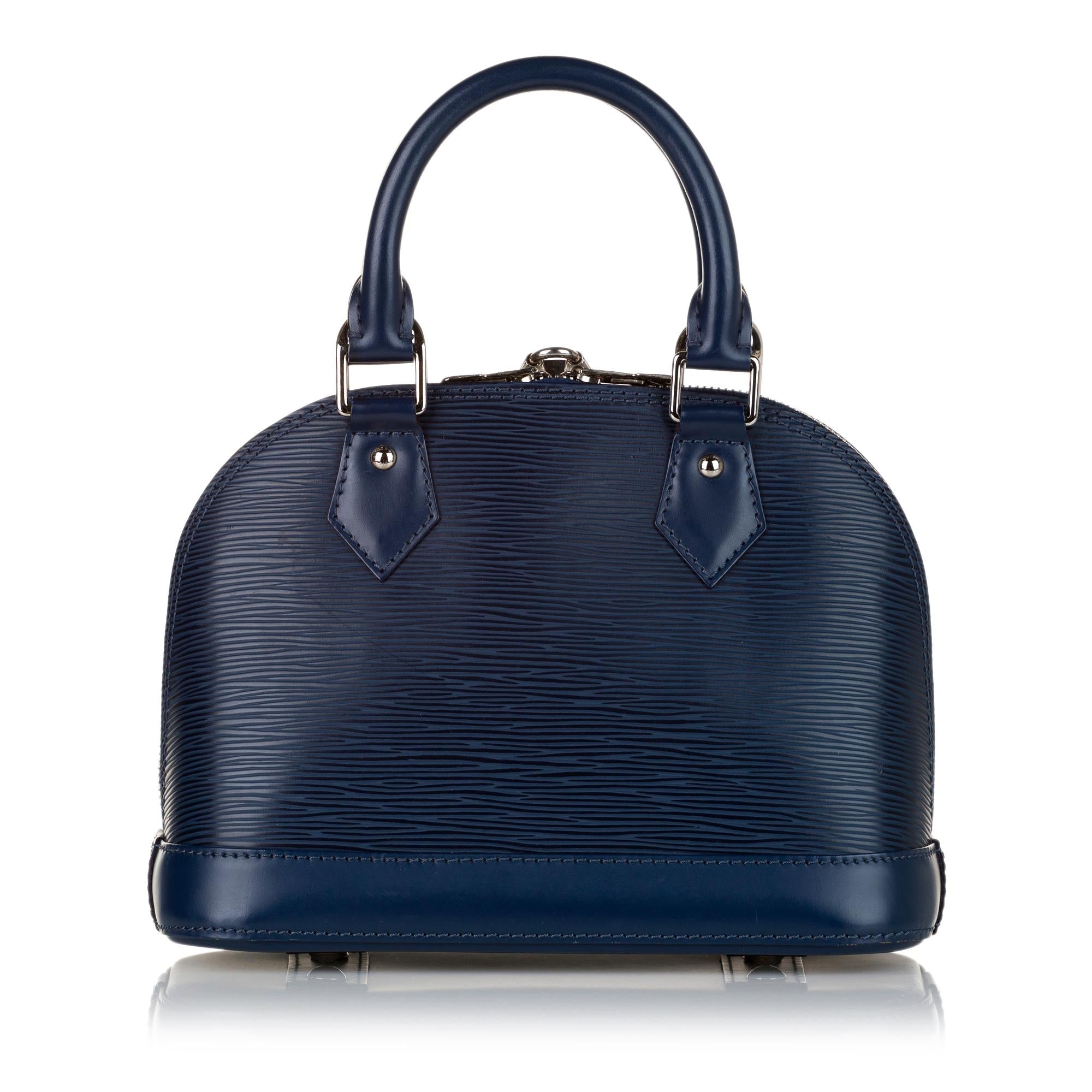 Louis Vuitton Epi Alma BB (SHG-35168)