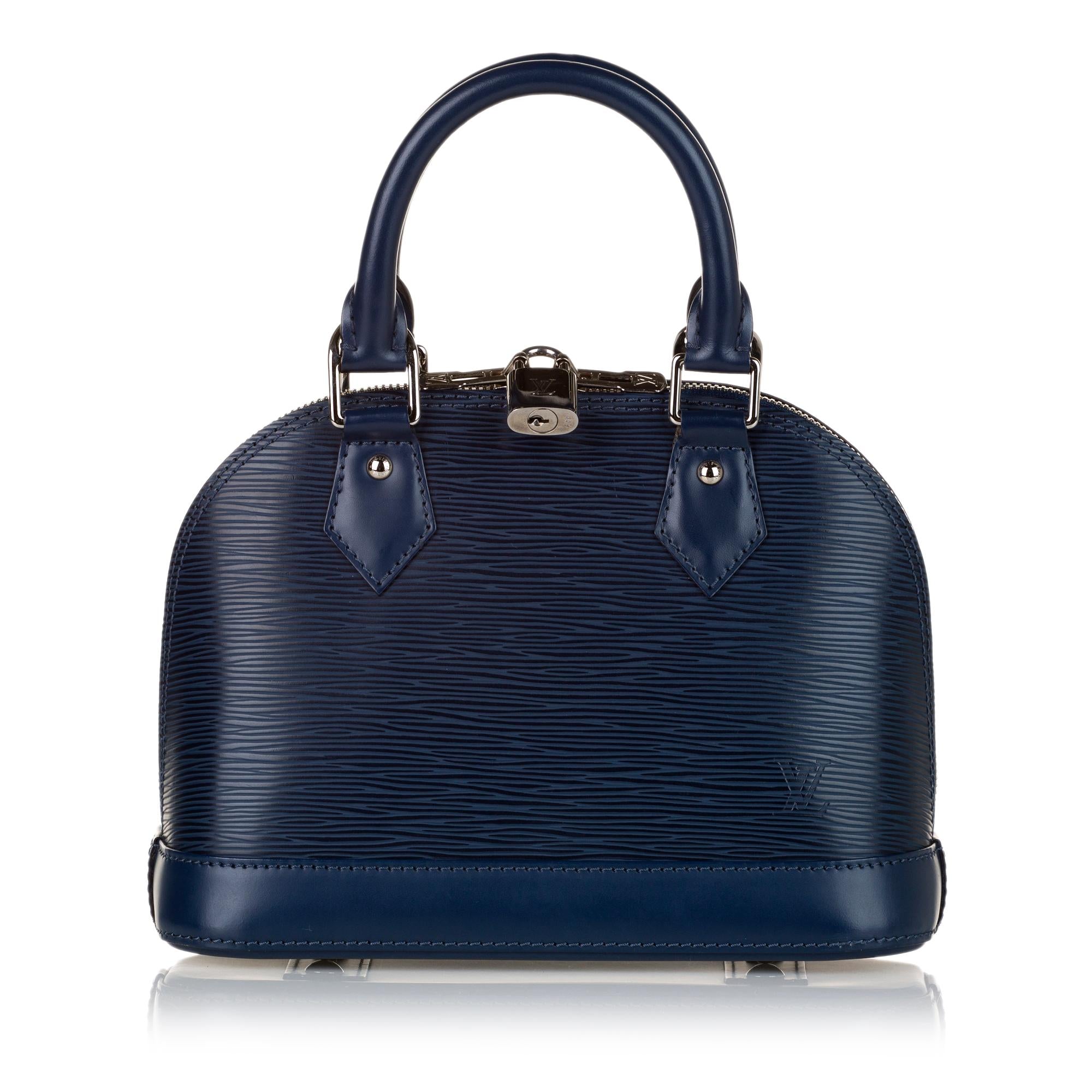 Louis Vuitton Epi Alma BB (SHG-35168)