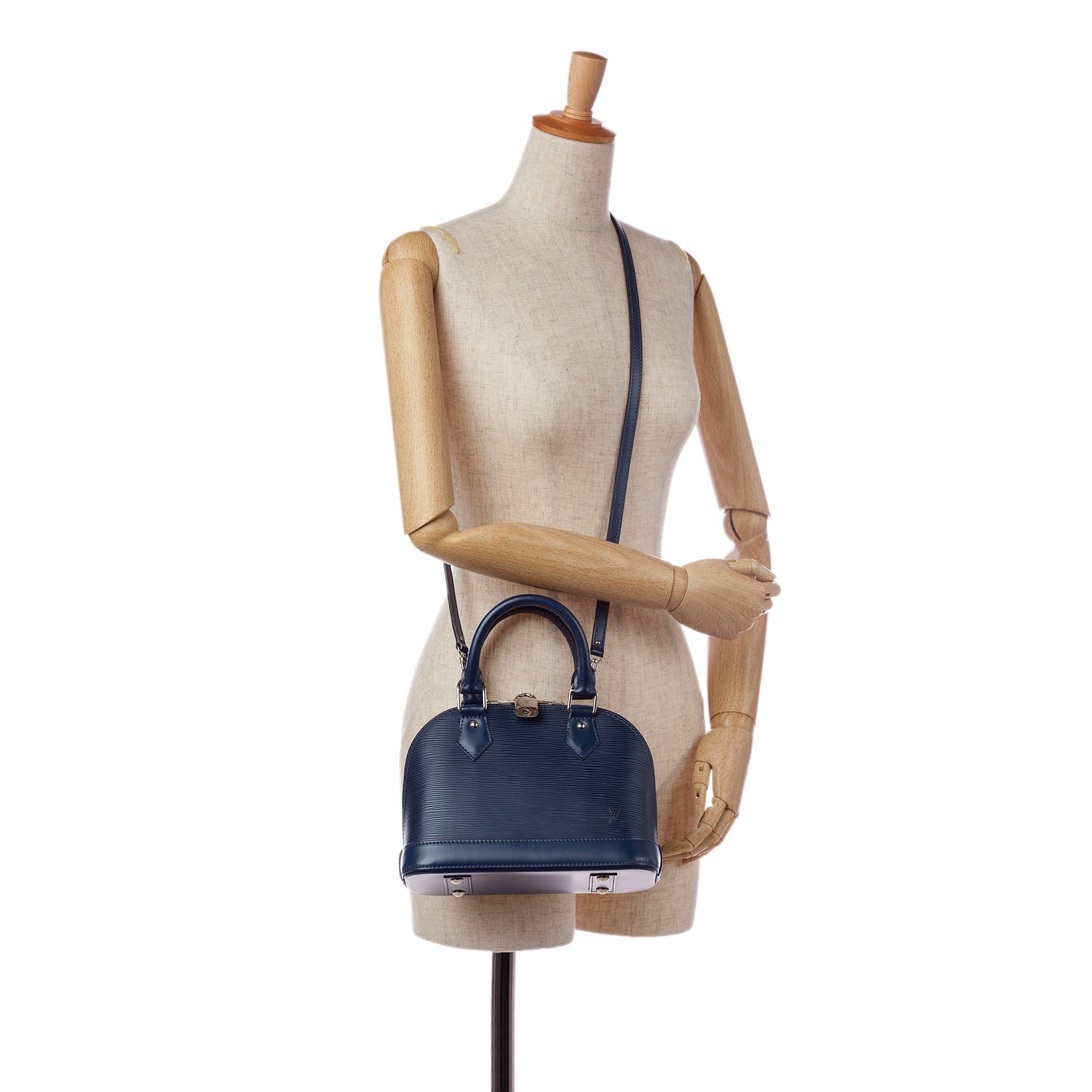 Louis Vuitton Epi Alma BB (SHG-35168)