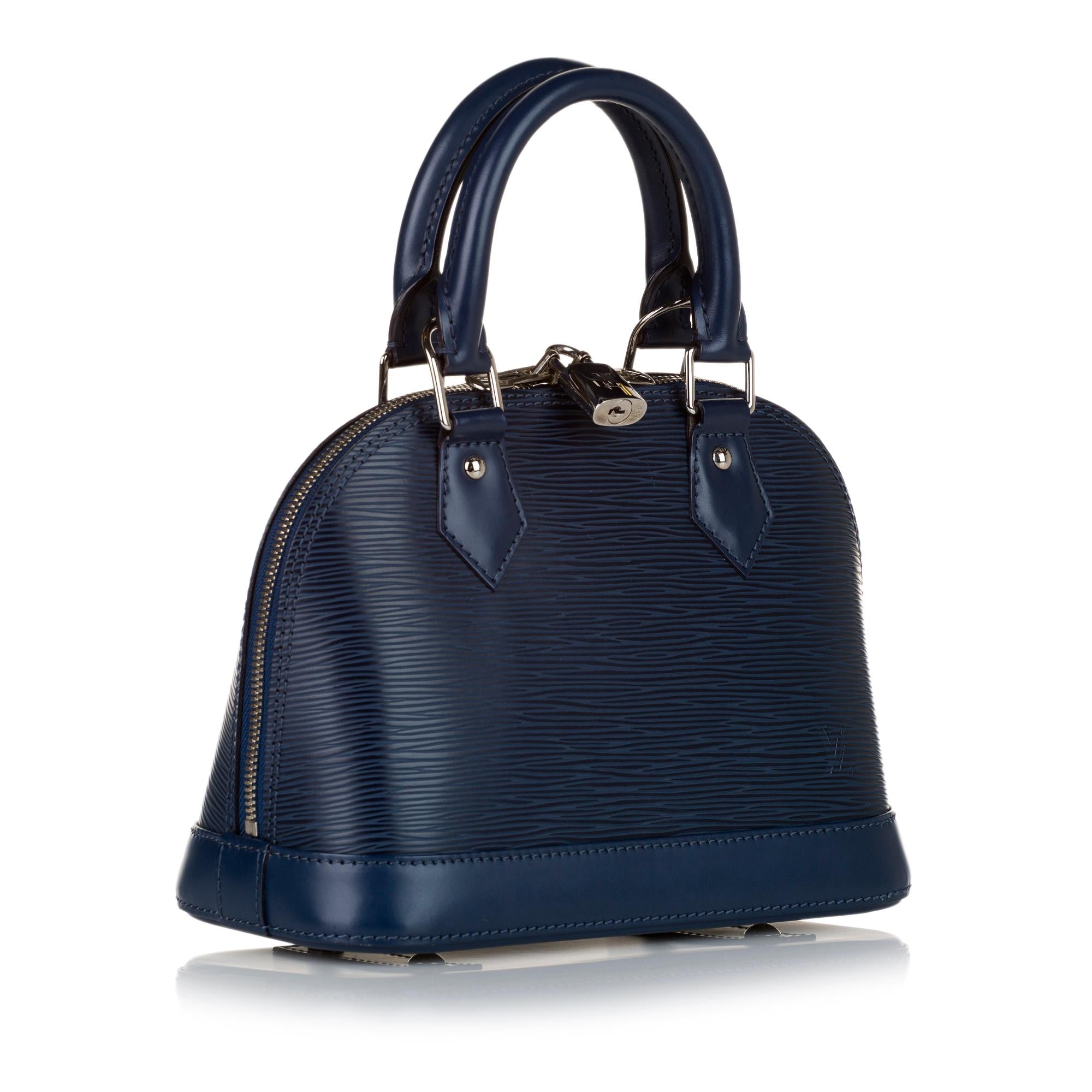 Louis Vuitton Epi Alma BB (SHG-35168)