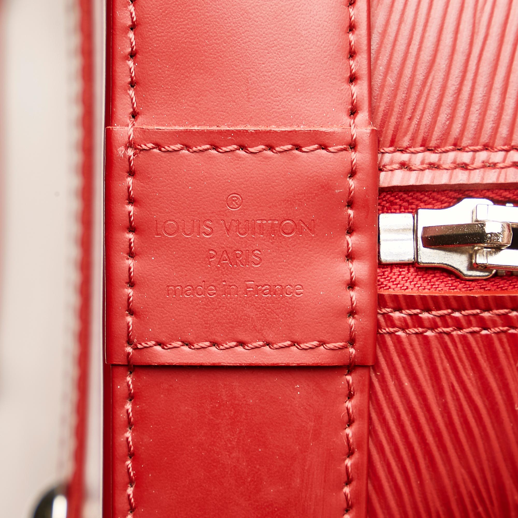 Louis Vuitton Epi Alma MM (SHG-37284)