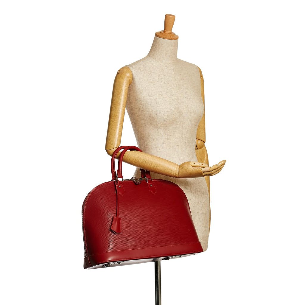 Louis Vuitton Epi Alma MM (SHG-37284)