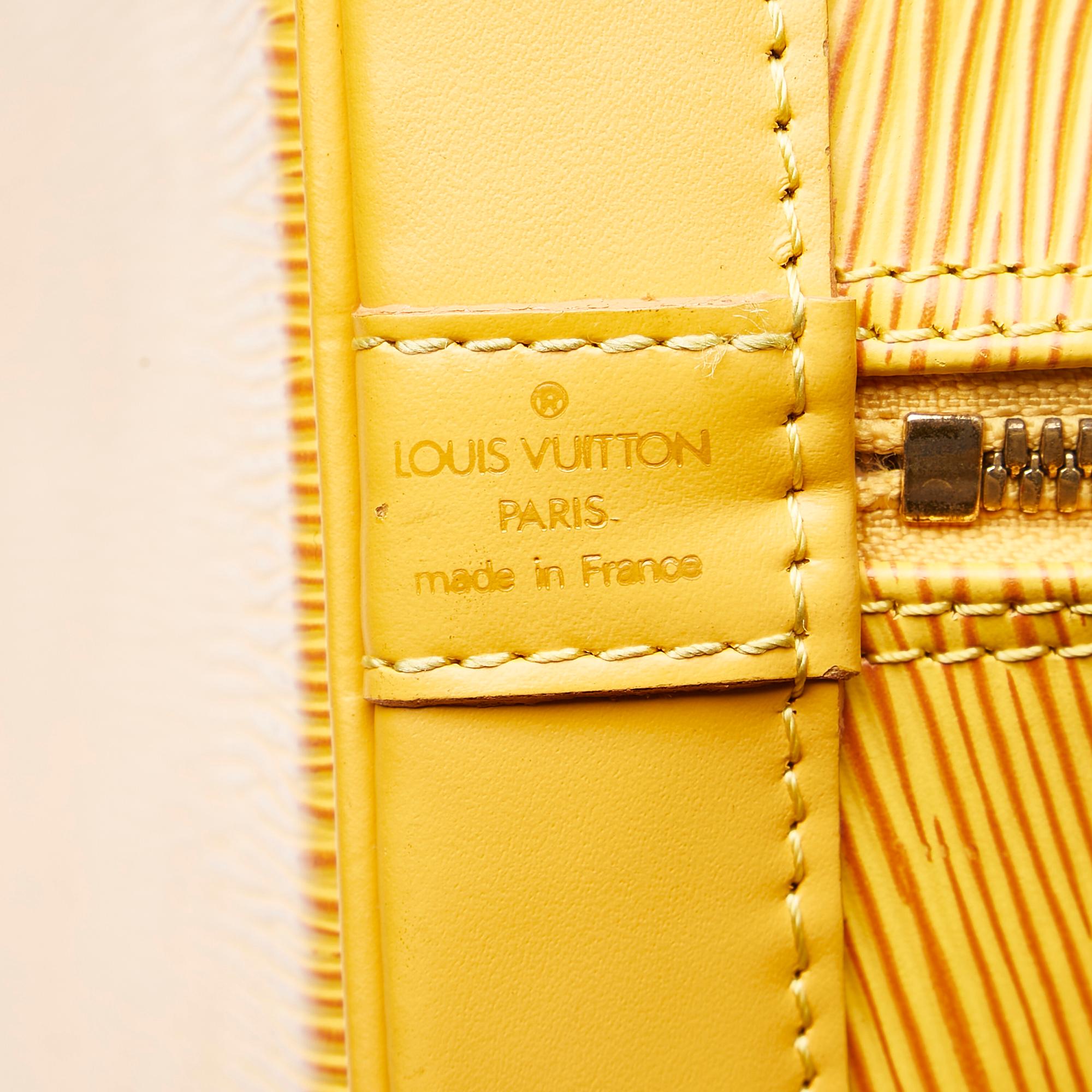 Louis Vuitton Epi Alma PM (SHG-34414)