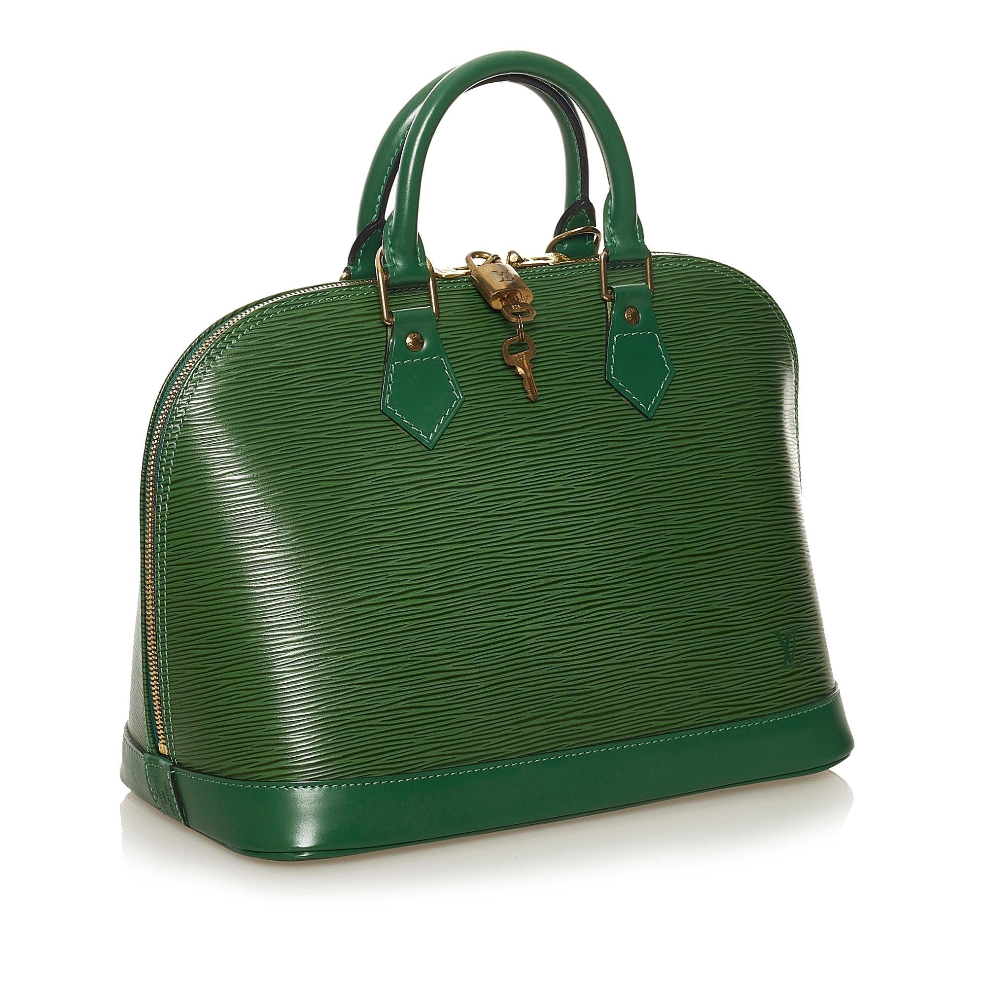 Louis Vuitton Epi Alma PM (SHG-35315)