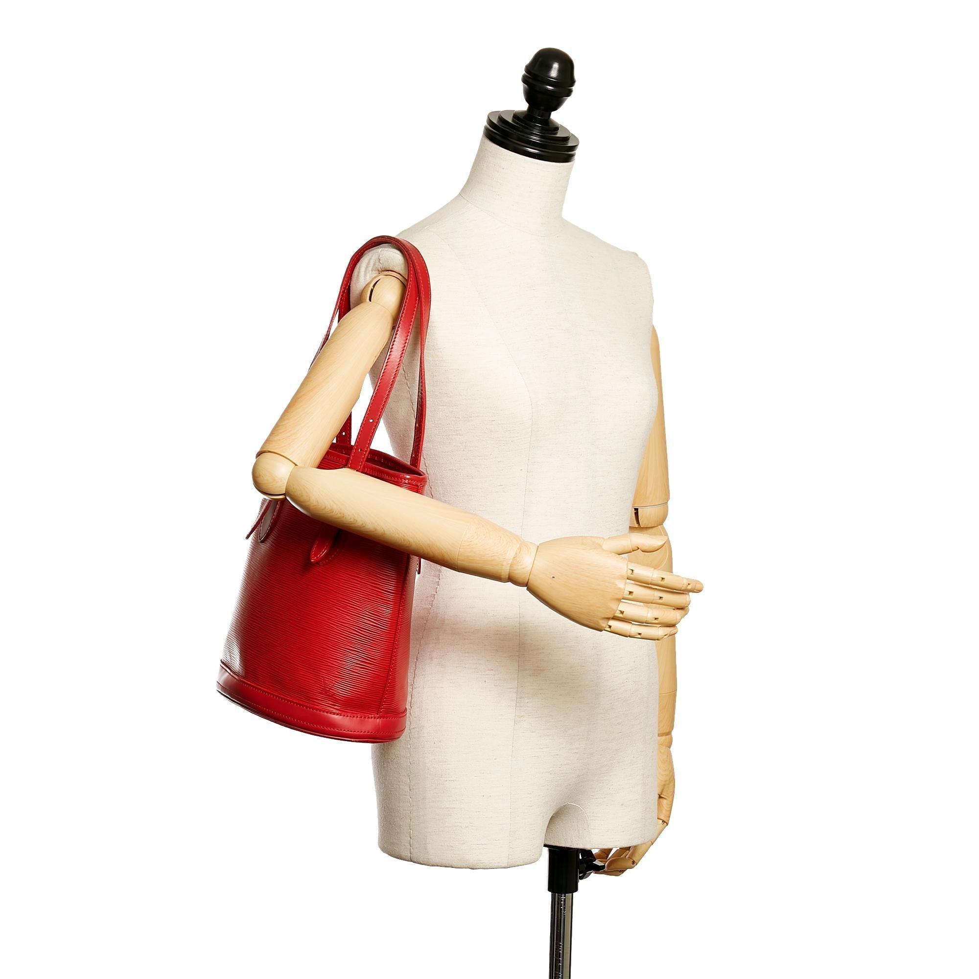 Louis Vuitton Epi Bucket PM (SHG-30177)