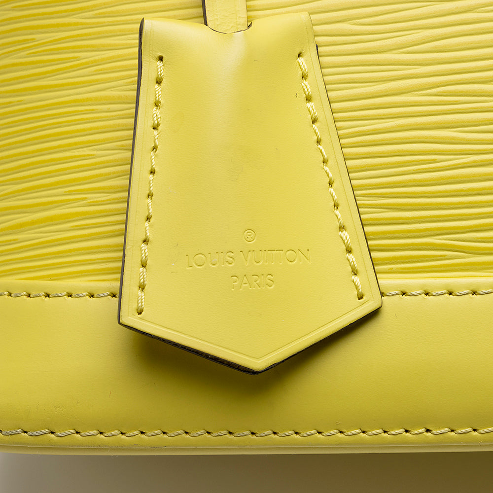Louis Vuitton Epi Leather Alma BB Satchel (SHF-22064)