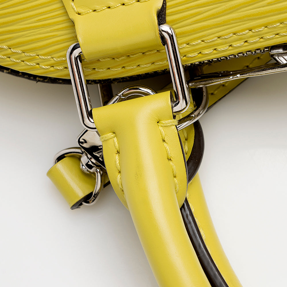 Louis Vuitton Epi Leather Alma BB Satchel (SHF-22064)
