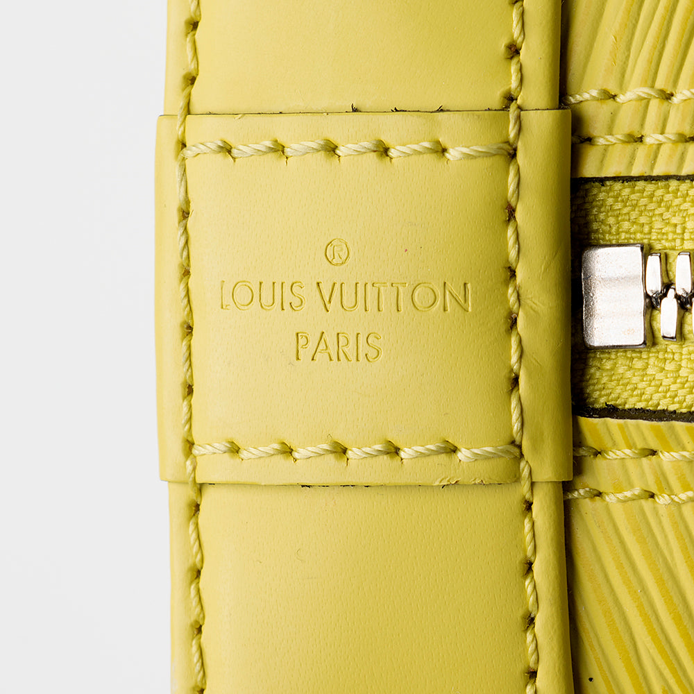 Louis Vuitton Epi Leather Alma BB Satchel (SHF-22064)