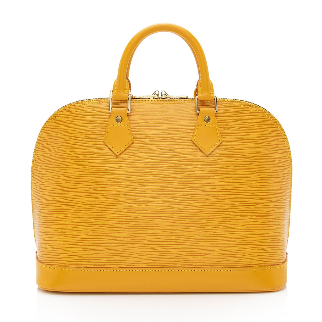 Louis Vuitton Vintage Epi Leather Alma PM Satchel