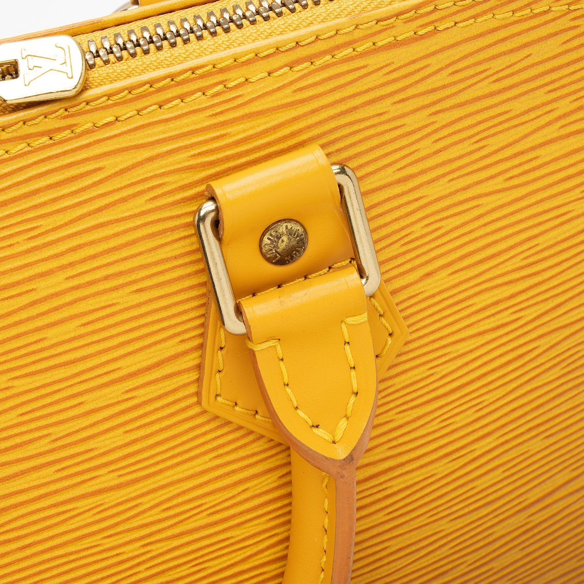 Louis Vuitton Vintage Epi Leather Alma PM Satchel