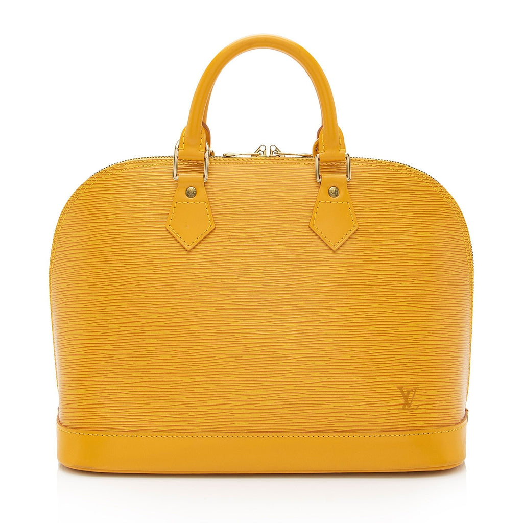 Louis Vuitton Vintage Epi Leather Alma PM Satchel
