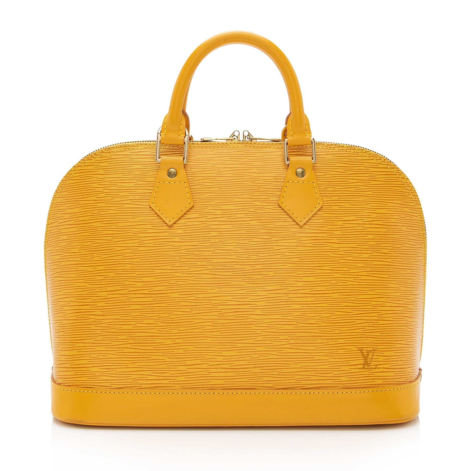 Louis Vuitton Vintage Epi Leather Alma PM Satchel