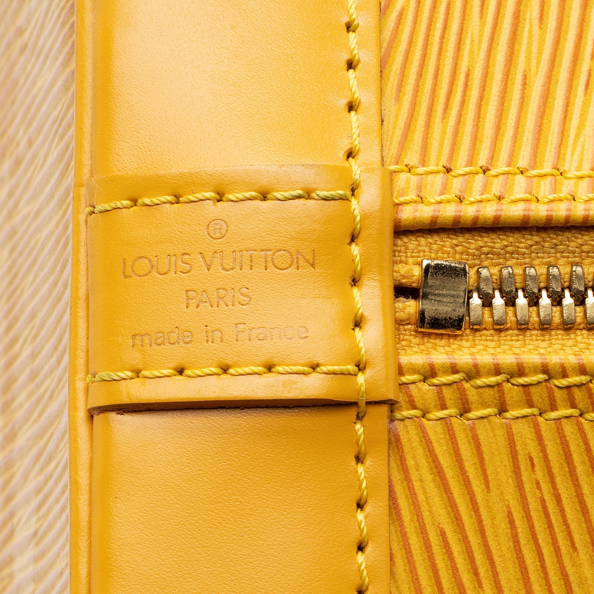 Louis Vuitton Vintage Epi Leather Alma PM Satchel