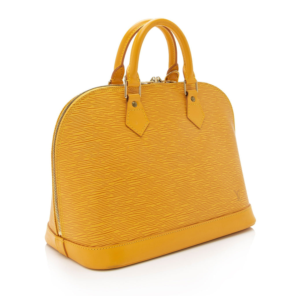 Louis Vuitton Vintage Epi Leather Alma PM Satchel