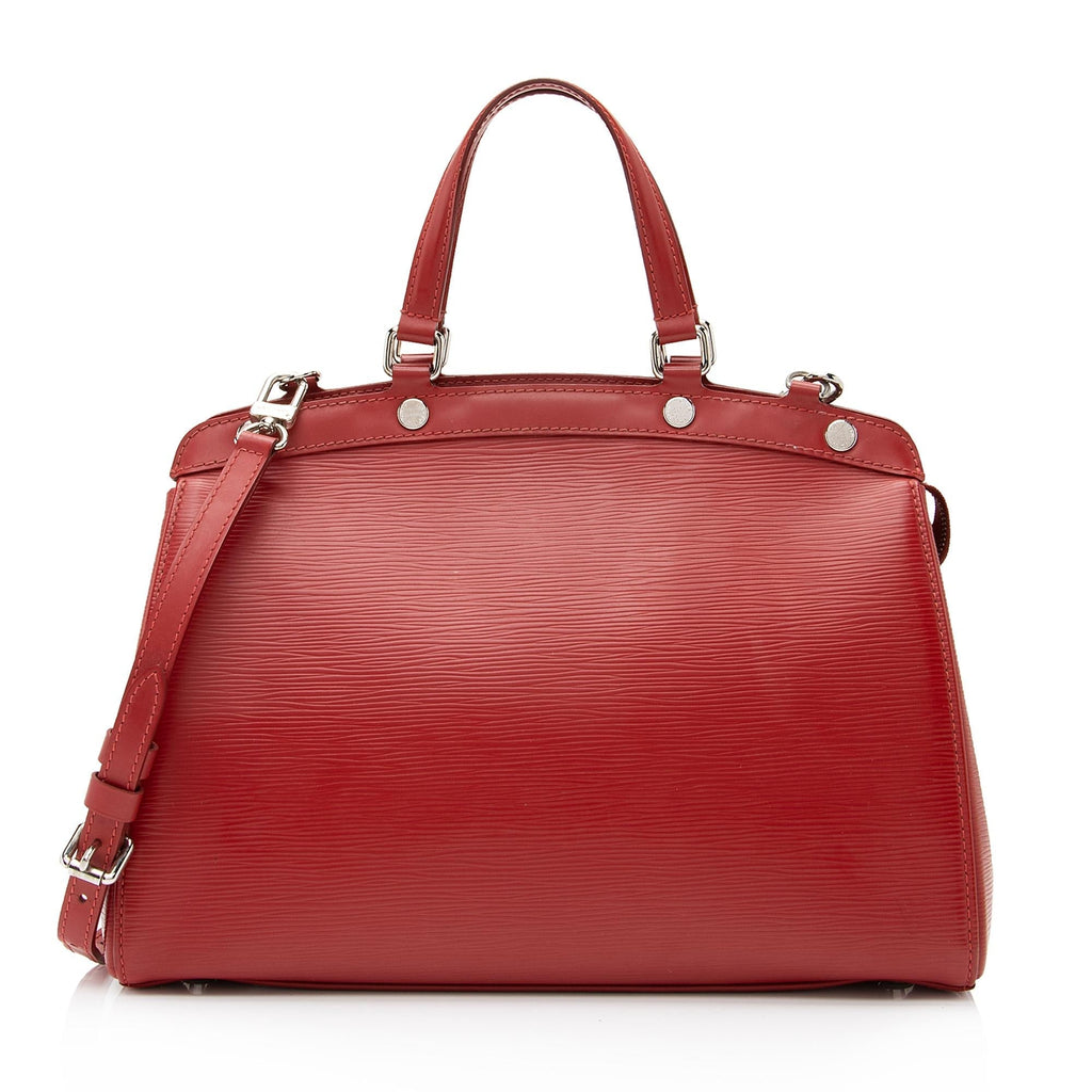 Louis Vuitton Epi Leather Brea MM Satchel (SHF-23290)