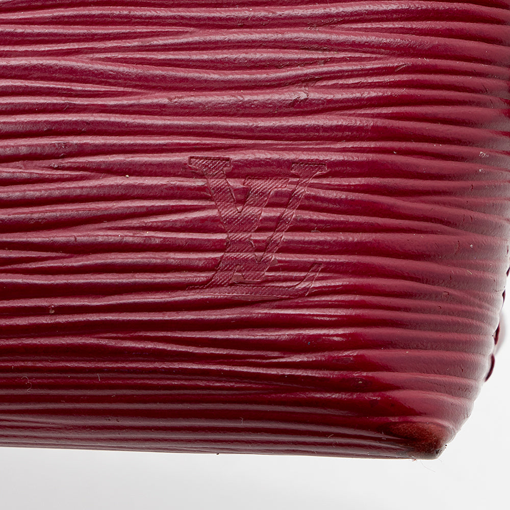 Louis Vuitton Epi Leather Cosmetic Pouch - FINAL SALE (SHF-16754)