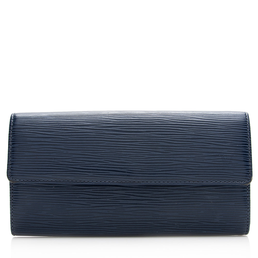 Louis Vuitton Epi Leather Sarah Wallet (SHF-20165)