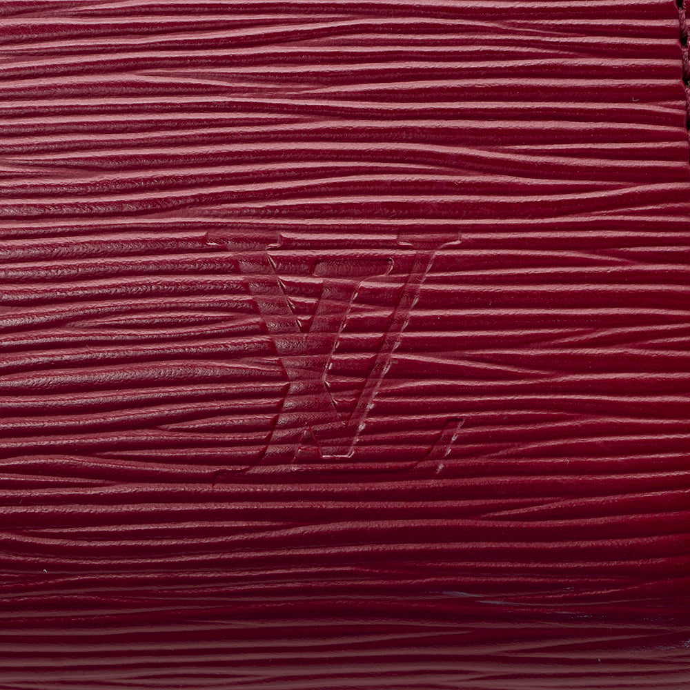 Louis Vuitton Epi Leather Soufflot MM Satchel (SHF-16088)