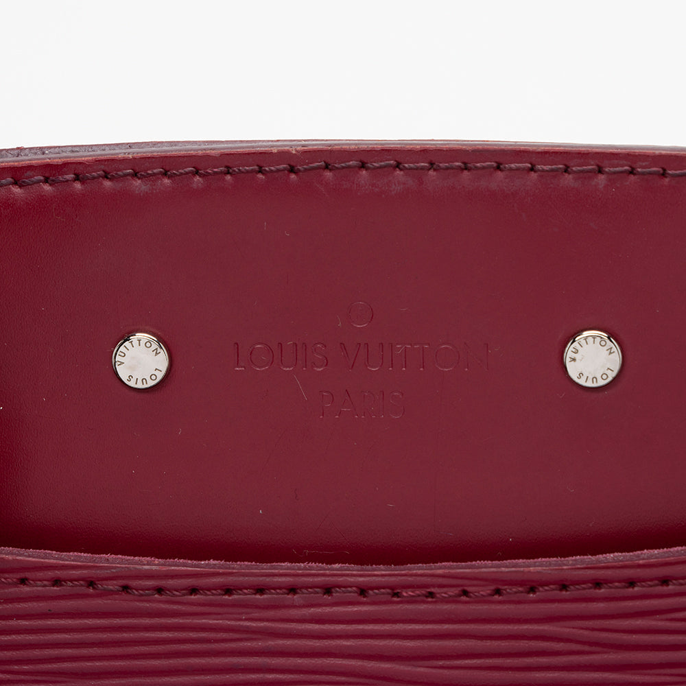 Louis Vuitton Epi Leather Soufflot MM Satchel (SHF-16088)