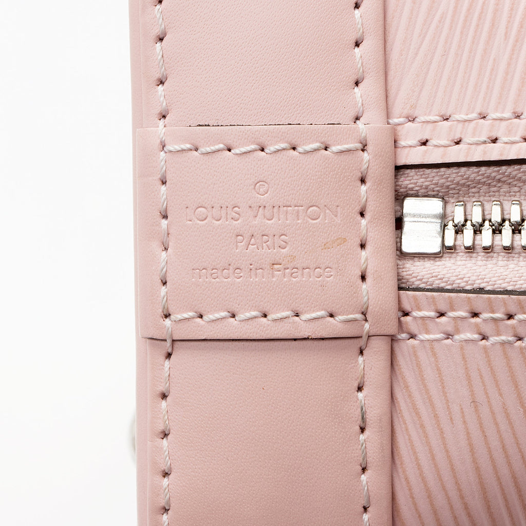 Louis Vuitton Epi Leather Stripes Alma BB Satchel (SHF-22258)