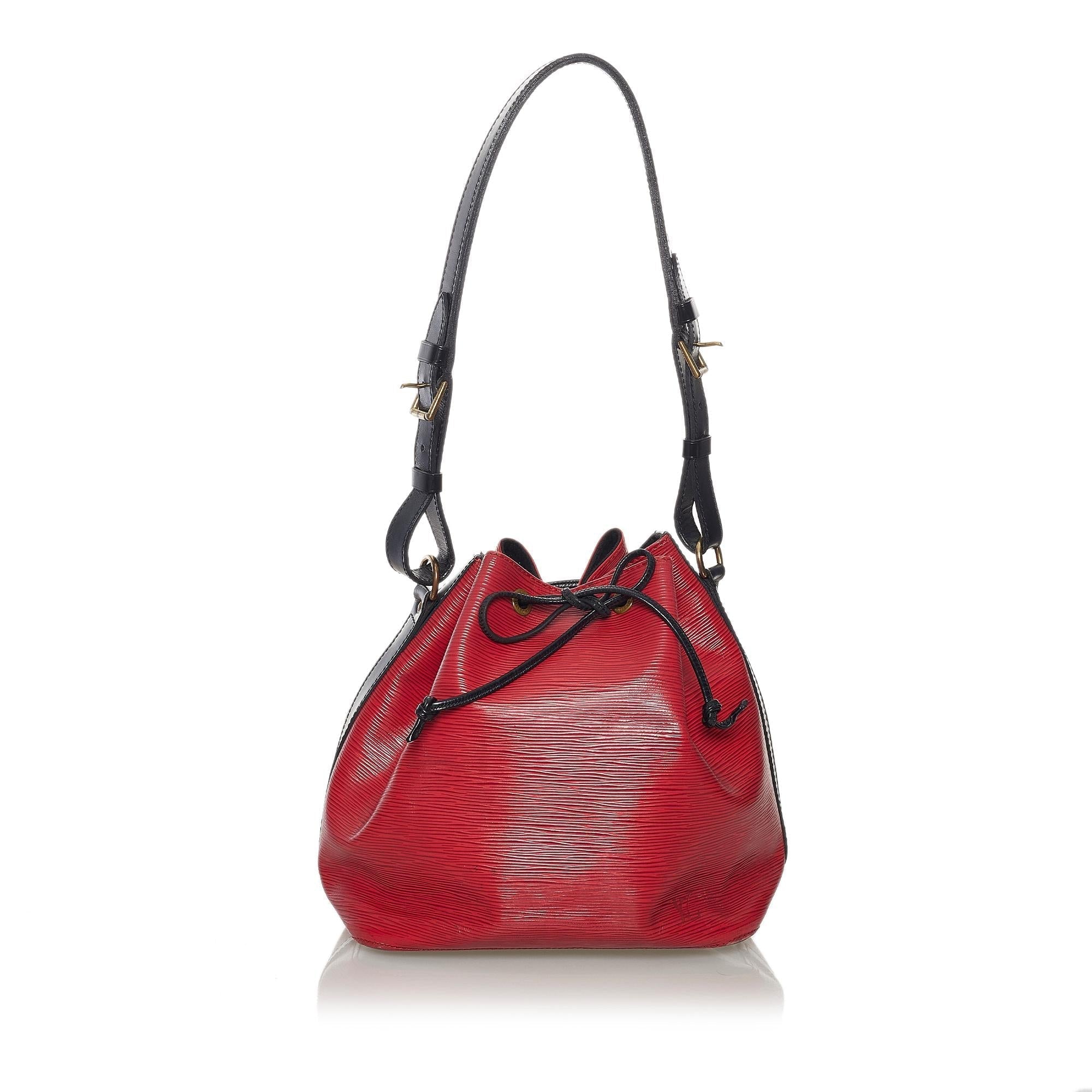 Louis Vuitton Epi Petit Bicolor Noe (SHG-33603)
