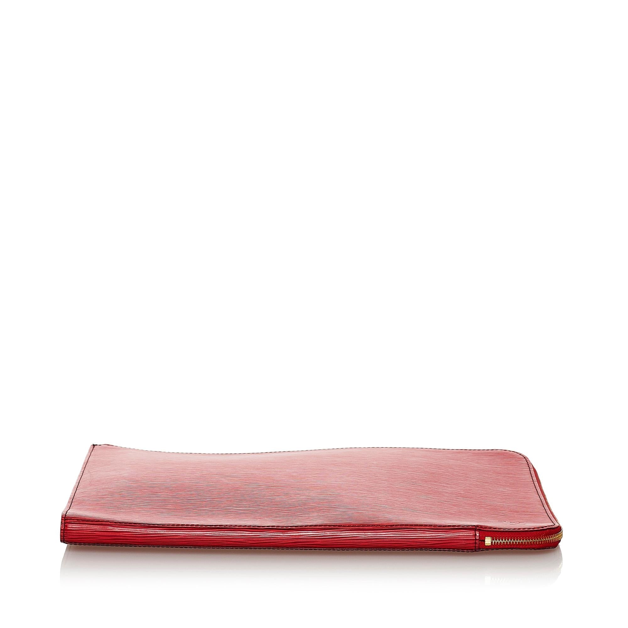 Louis Vuitton Epi Pochette Jour GM (SHG-30793)