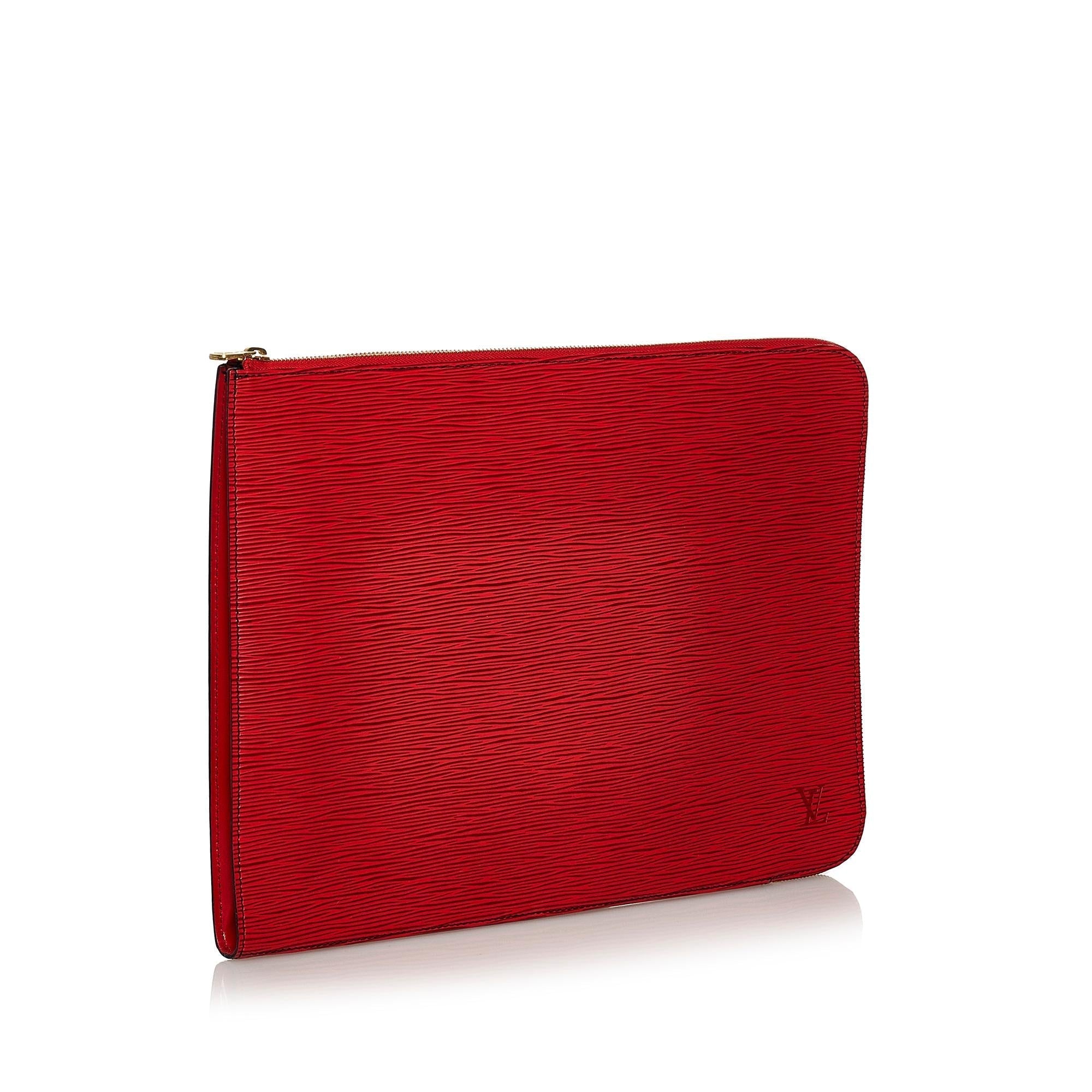 Louis Vuitton Epi Pochette Jour GM (SHG-30793)