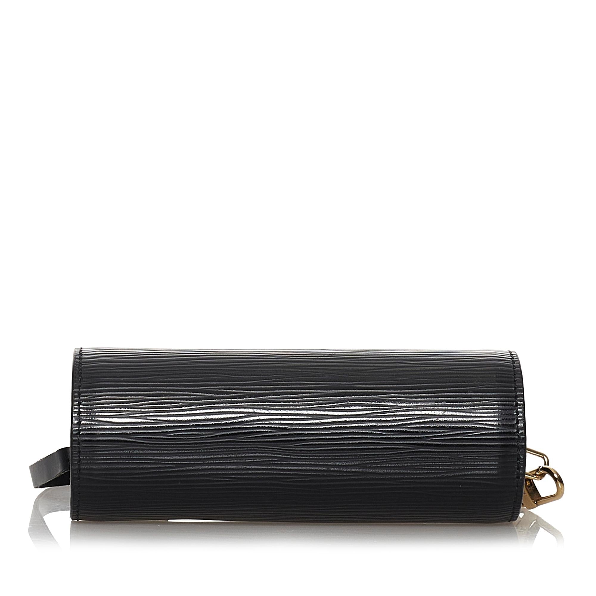Louis Vuitton Epi Soufflot Pochette (SHG-30417)