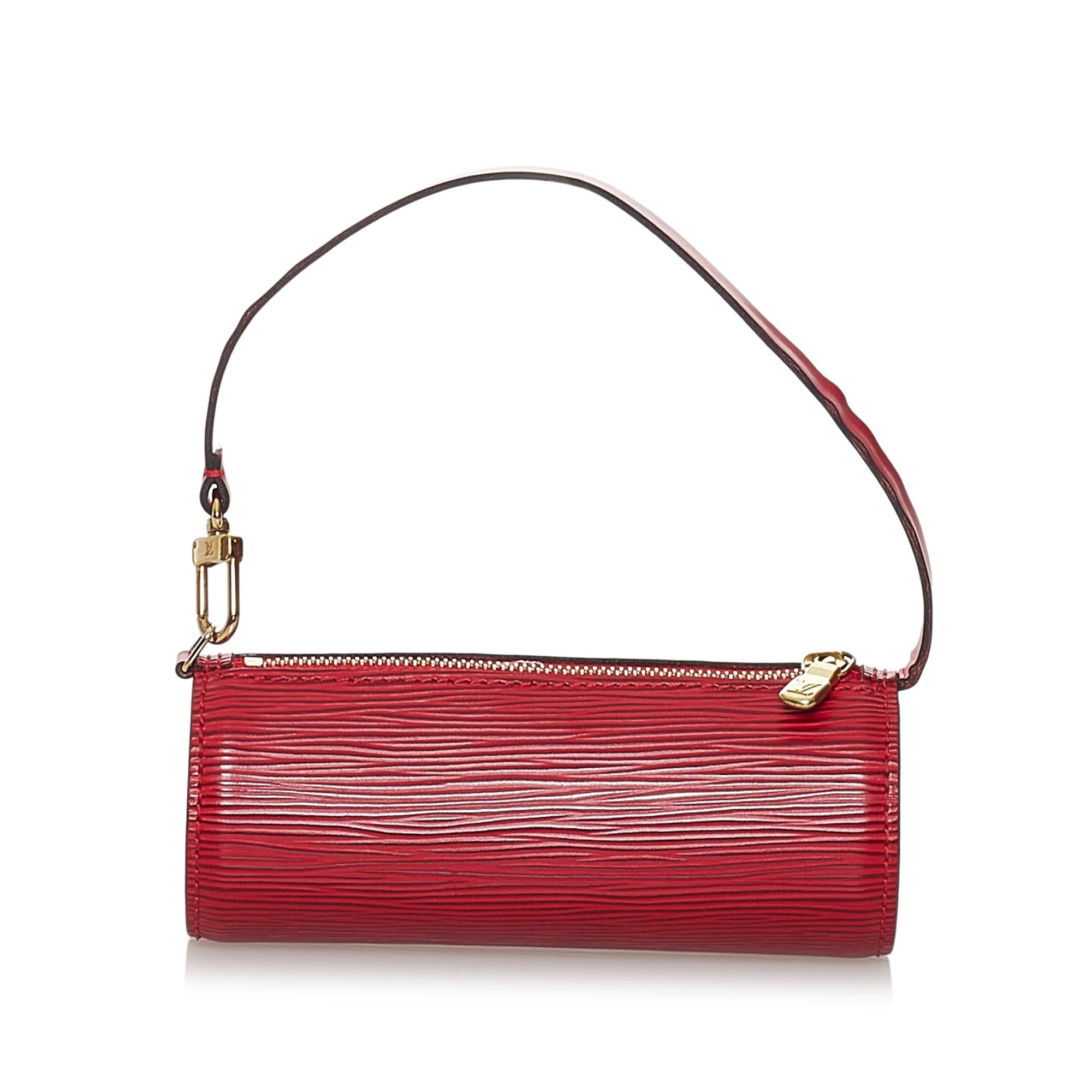 Louis Vuitton Epi Soufflot Pochette (SHG-31309)