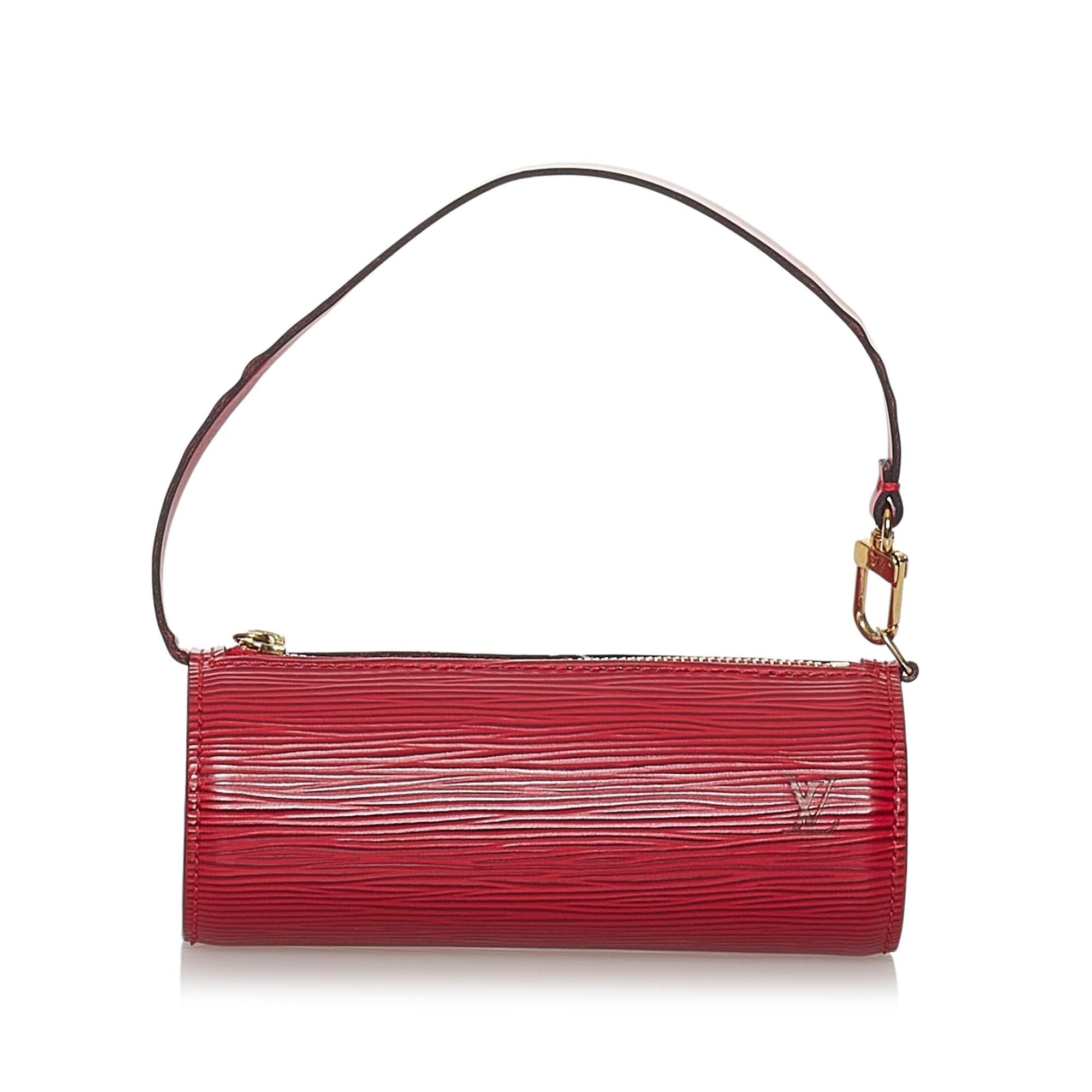 Louis Vuitton Epi Soufflot Pochette (SHG-31309)