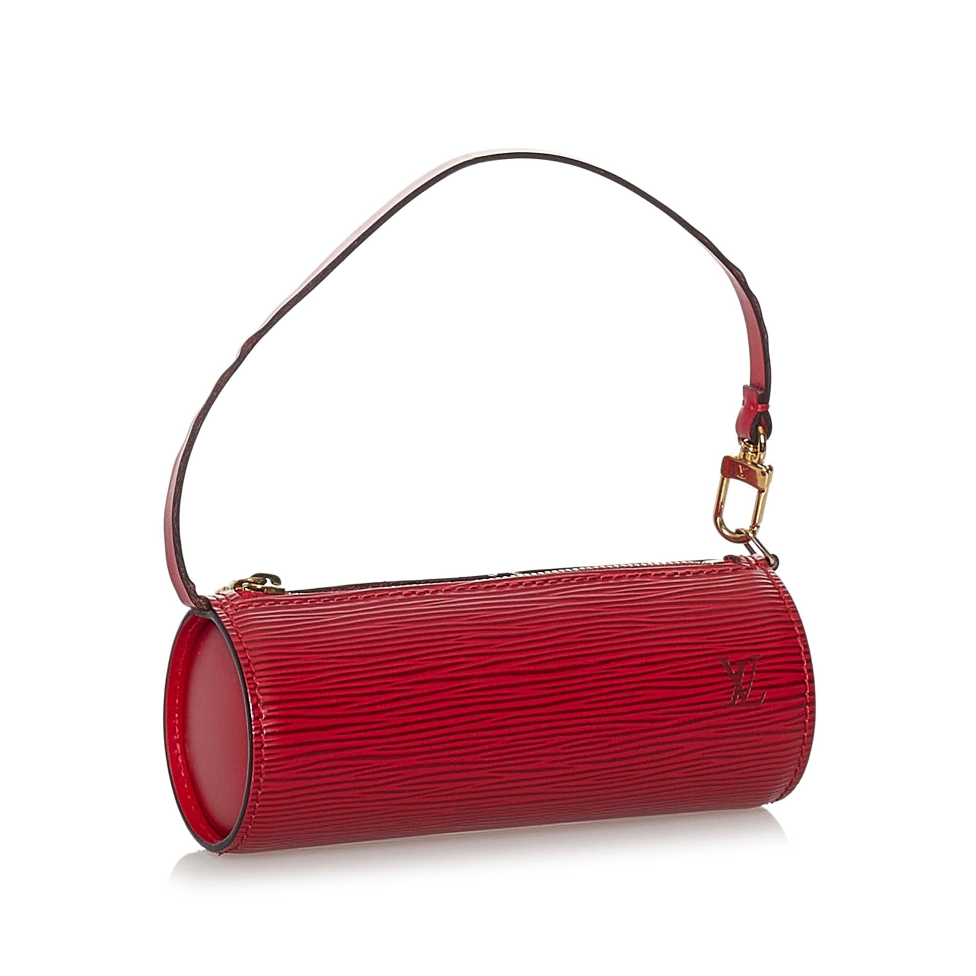Louis Vuitton Epi Soufflot Pochette (SHG-31309)