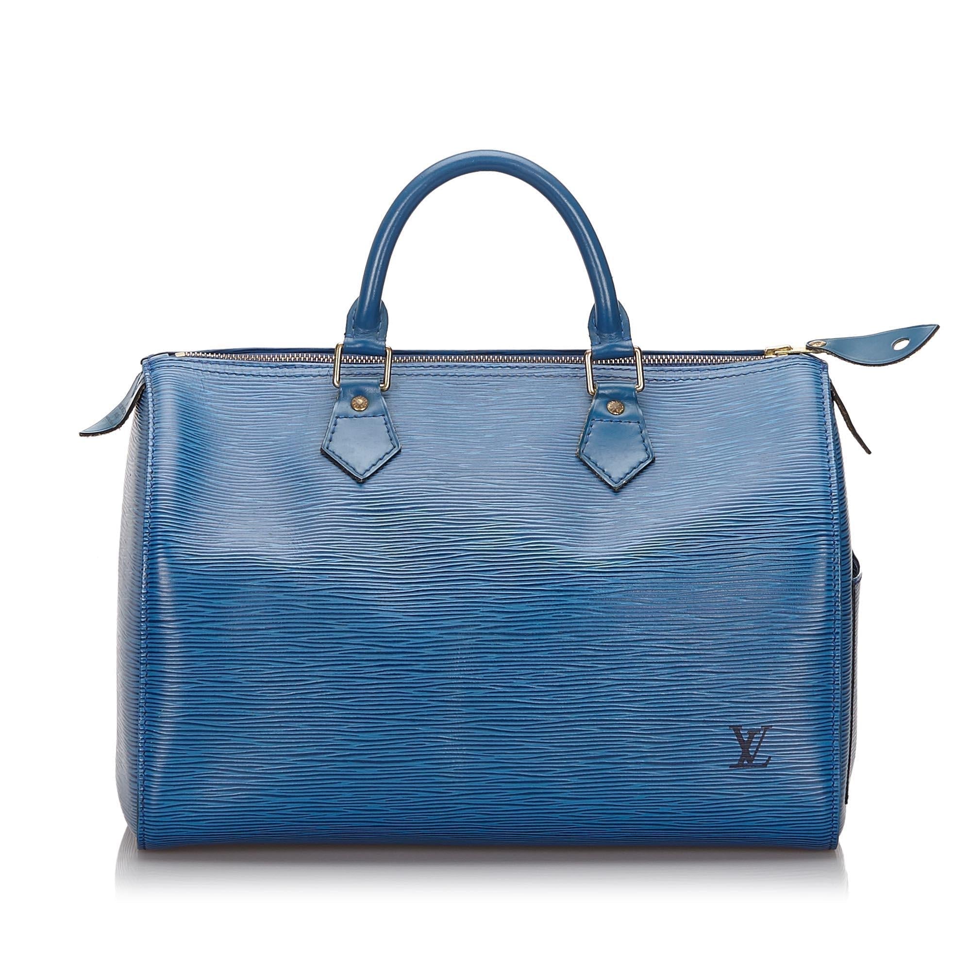 Louis Vuitton Epi Leather Speedy 30 Satchel (SHG-11990)