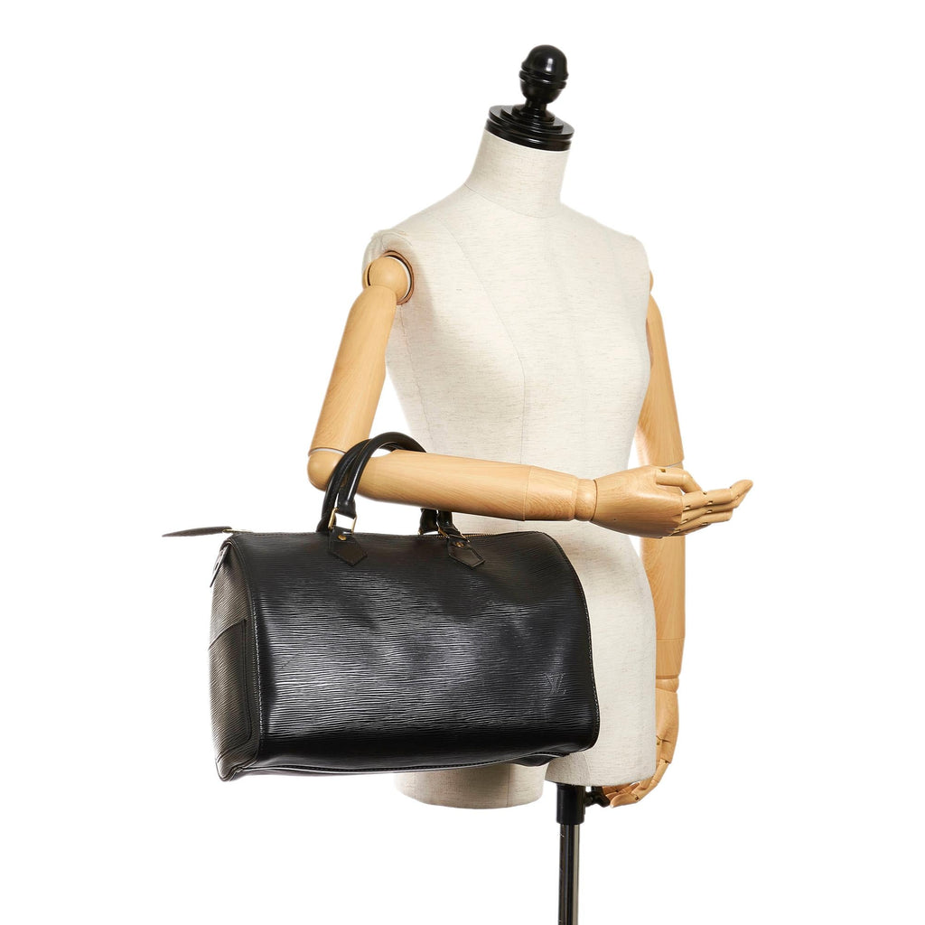 Louis Vuitton Epi Speedy 30 (SHG-29109)