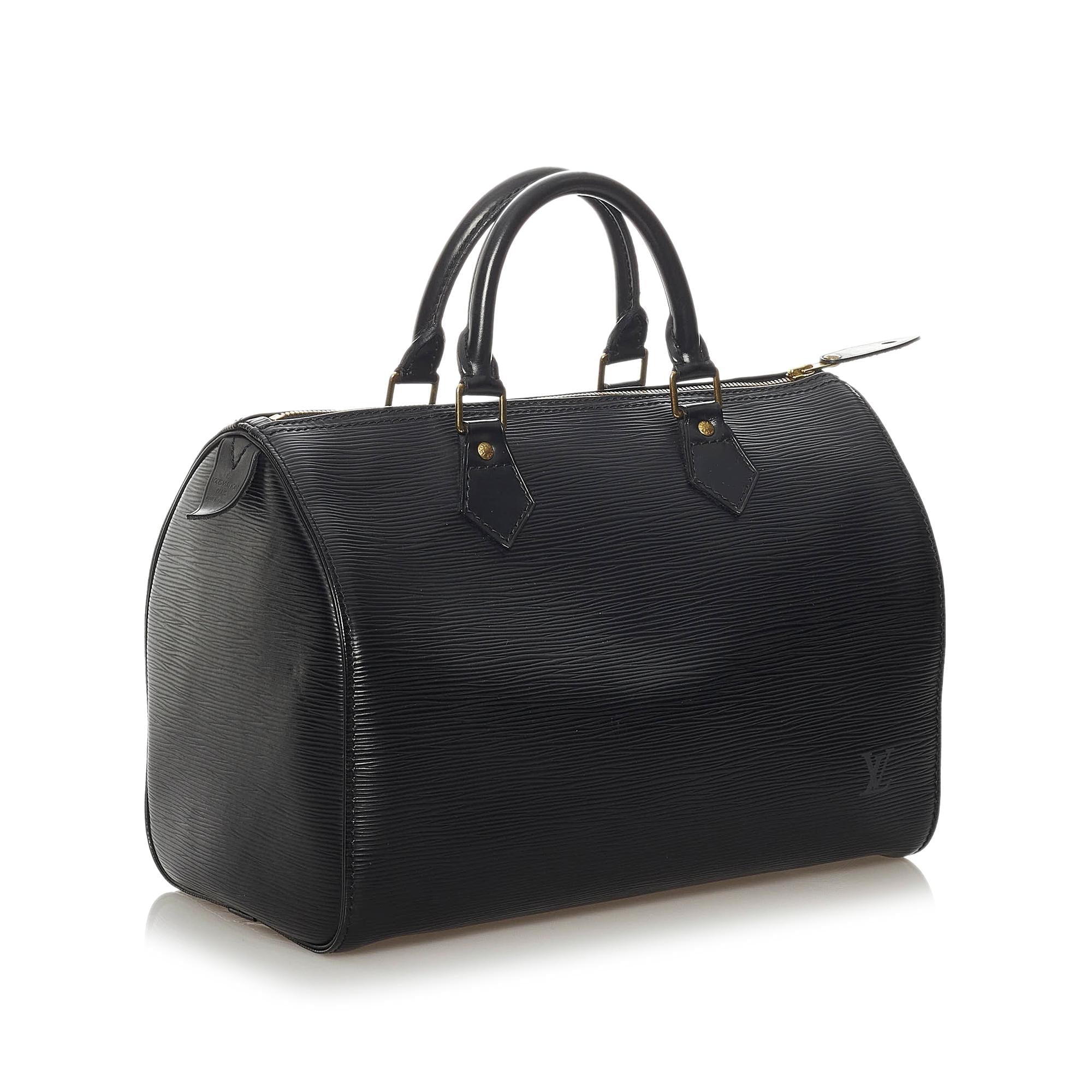 Louis Vuitton Epi Speedy 30 (SHG-29109)
