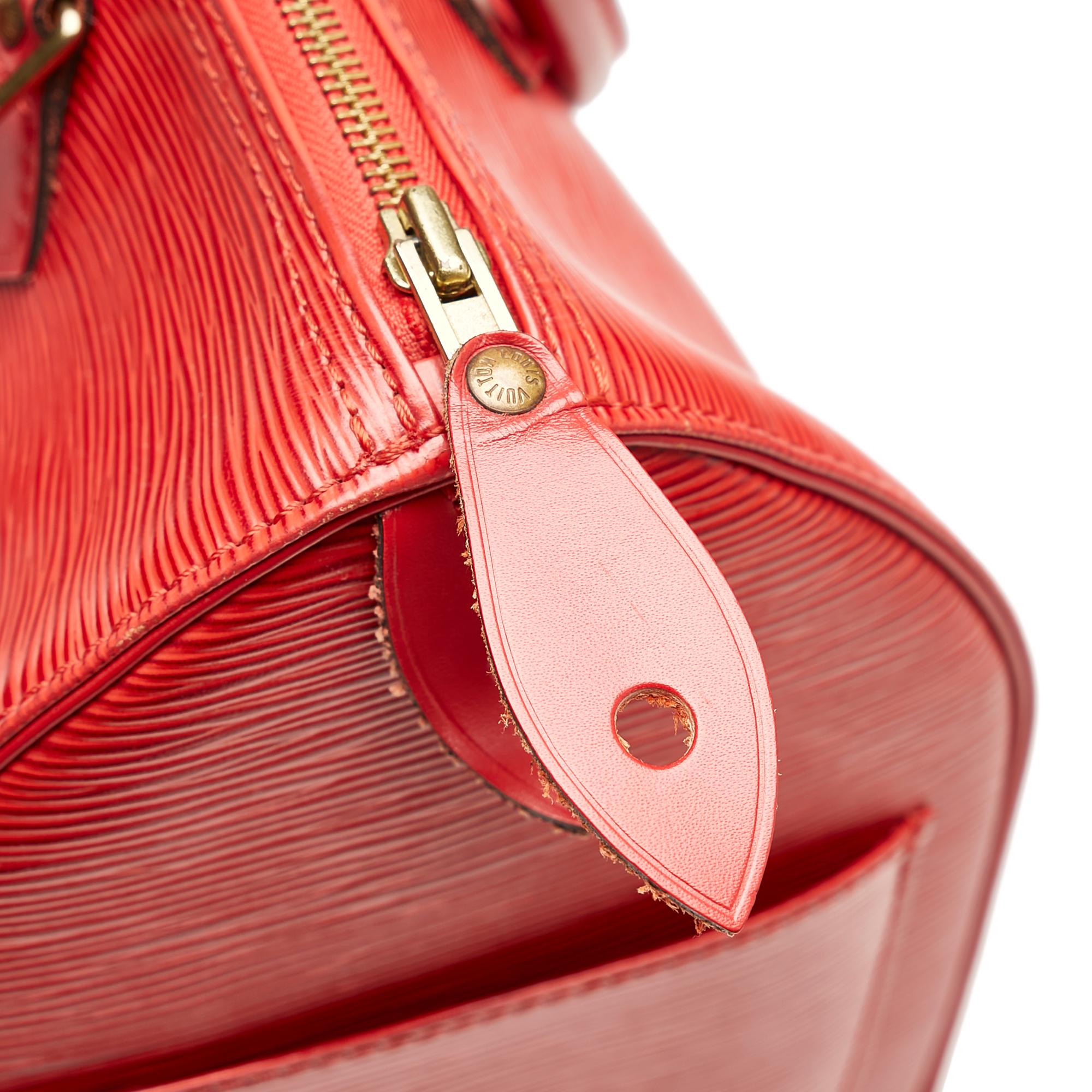 Louis Vuitton Epi Speedy 30 (SHG-29357)