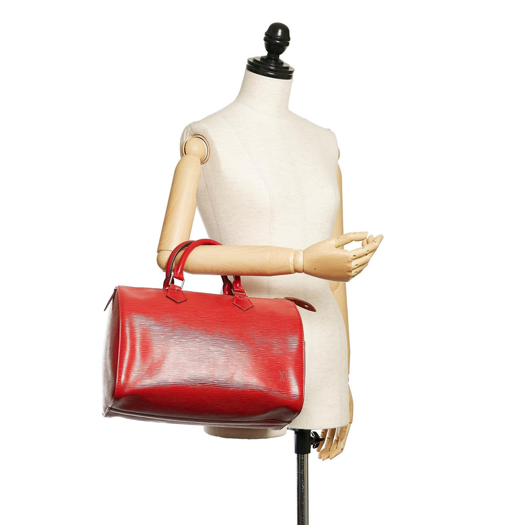 Louis Vuitton Epi Speedy 30 (SHG-29357)
