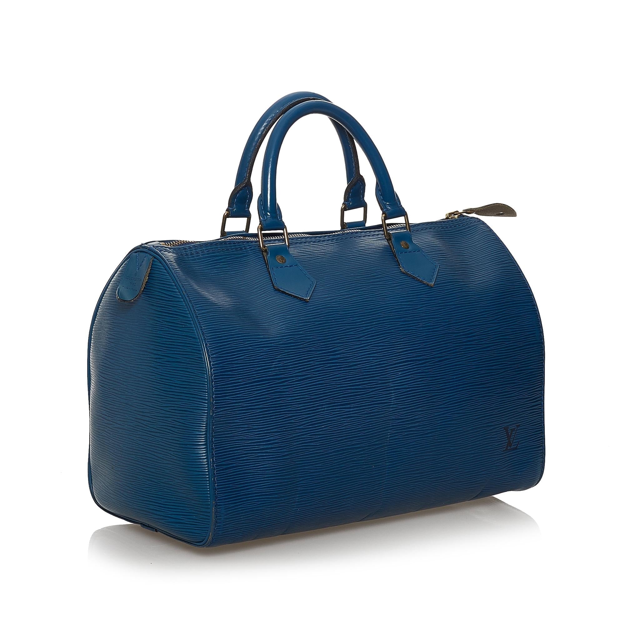 Louis Vuitton Epi Speedy 30 (SHG-31471)