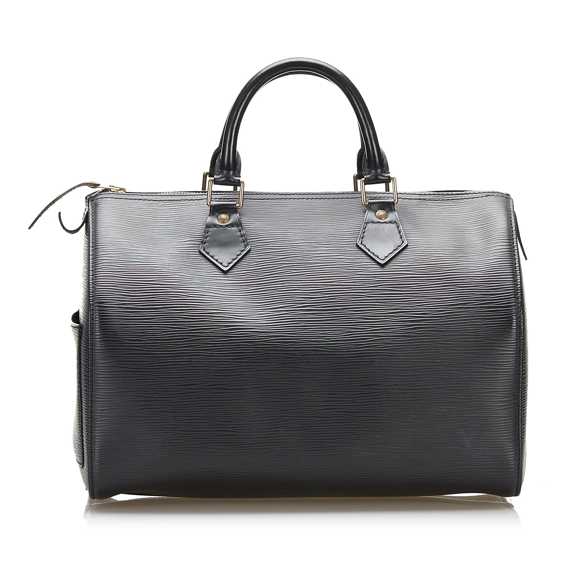 Louis Vuitton Epi Speedy 30 (SHG-36456)