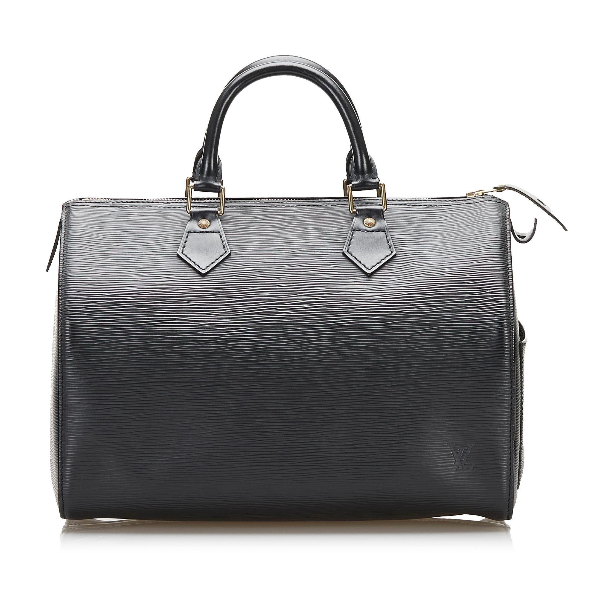 Louis Vuitton Epi Speedy 30 (SHG-36456)