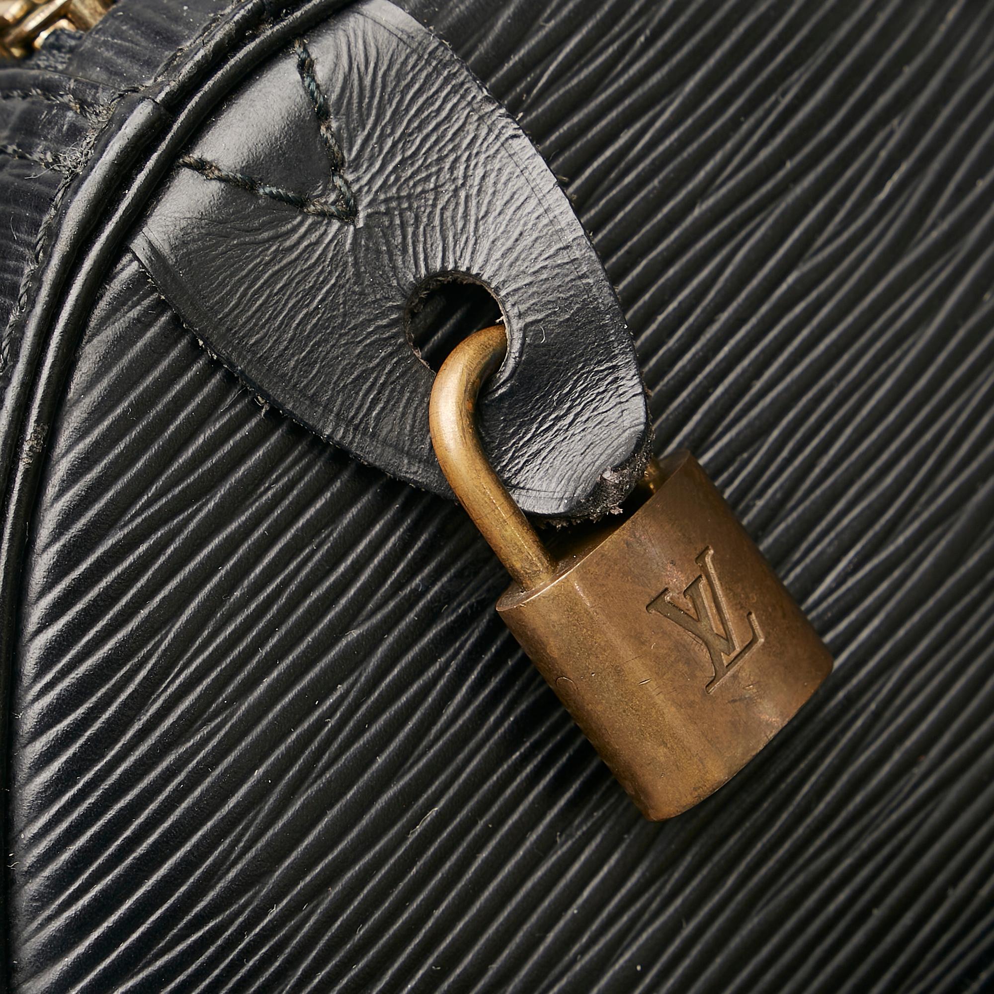 Louis Vuitton Epi Speedy 35 (SHG-34570)
