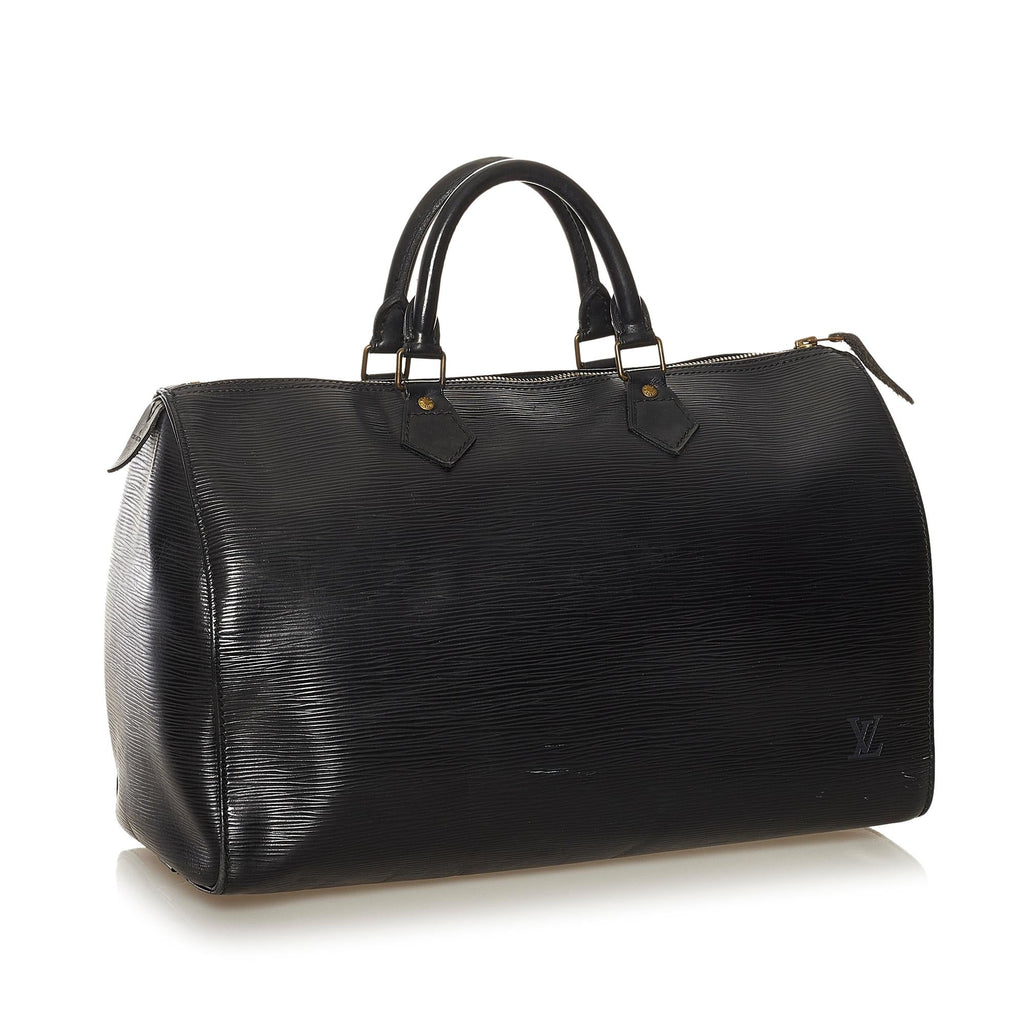 Louis Vuitton Epi Speedy 35 (SHG-34570)