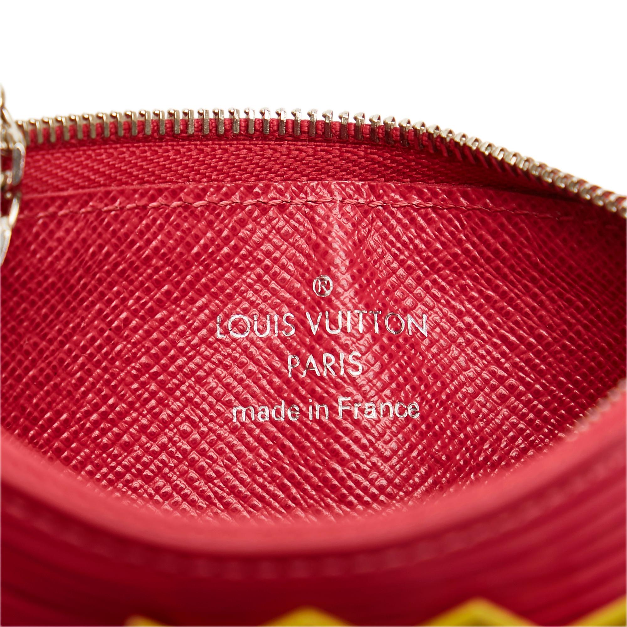 Louis Vuitton Epi Tribal Mask Pochette Cles (SHG-35513)