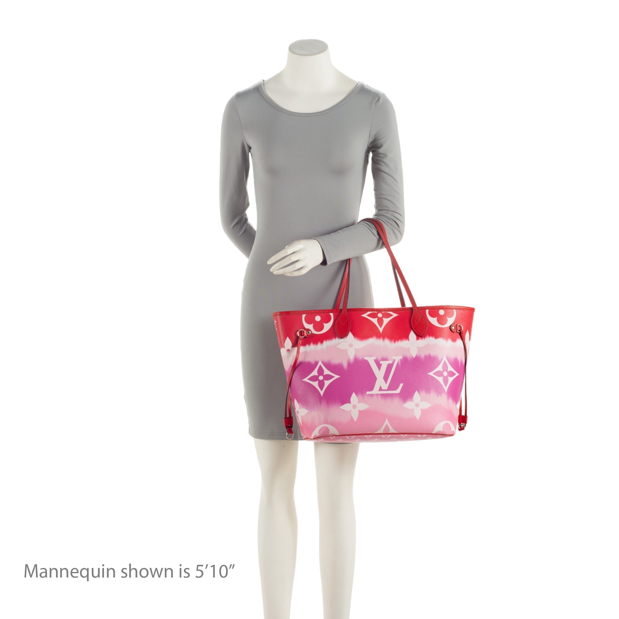 Louis Vuitton Giant Monogram Canvas Escale Neverfull MM Tote (SHF-Gnk0zz)