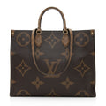 Louis Vuitton Giant Monogram Canvas Onthego GM Tote (SHF-20928)