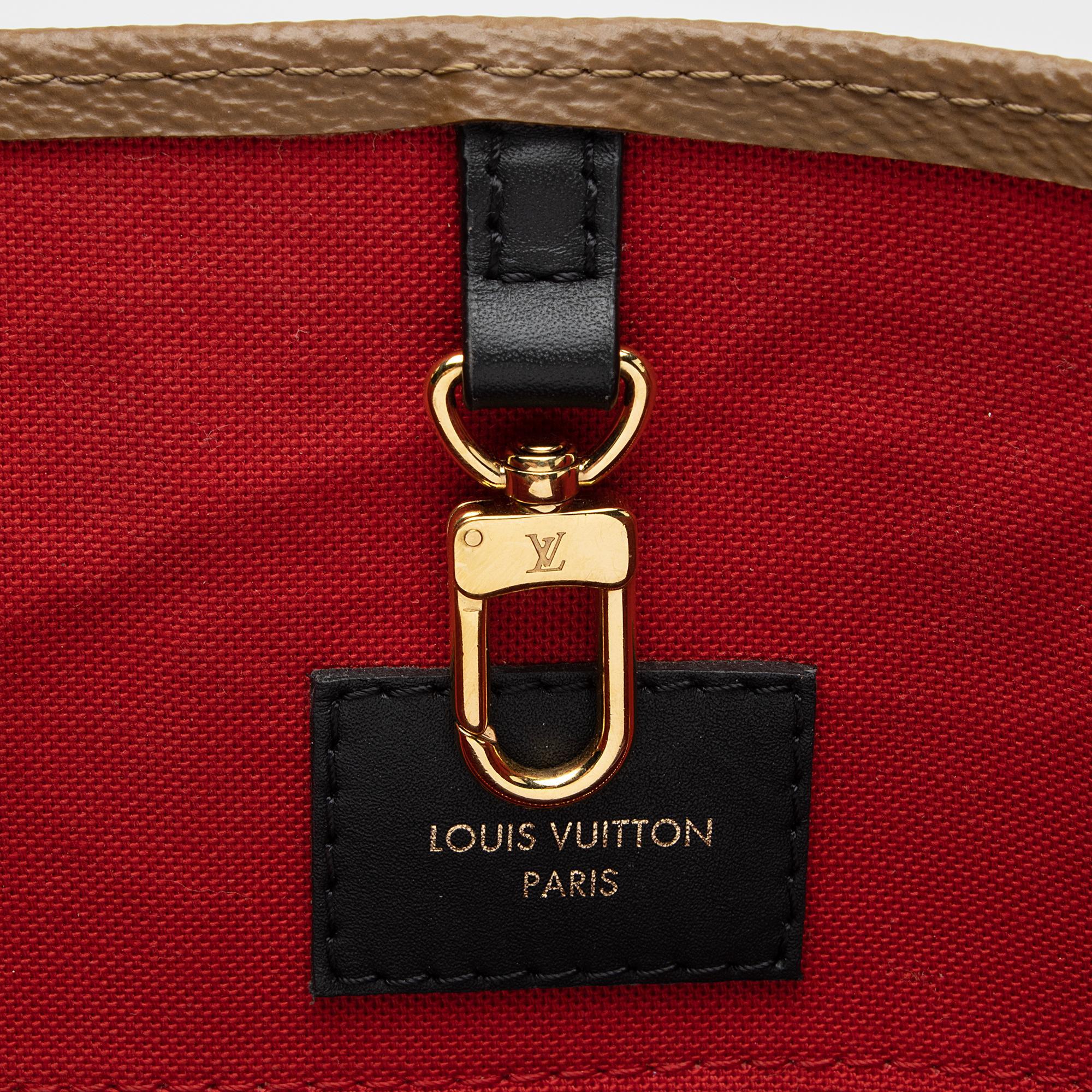 Louis Vuitton Giant Monogram Canvas Onthego GM Tote (SHF-Ci0QvZ)
